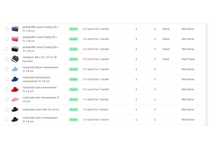 shopify CSV bulk product upload, product import, product listing